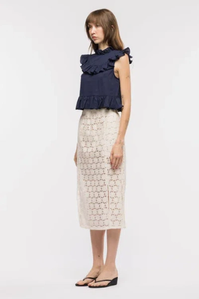 Toit Volant Matilda Top In Blue