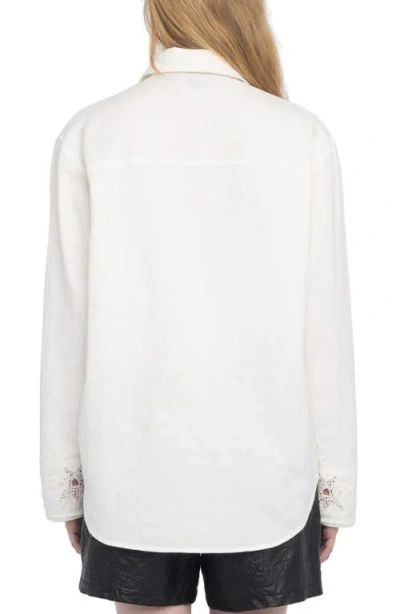Zadig & Voltaire Embroidered Detail Shirt