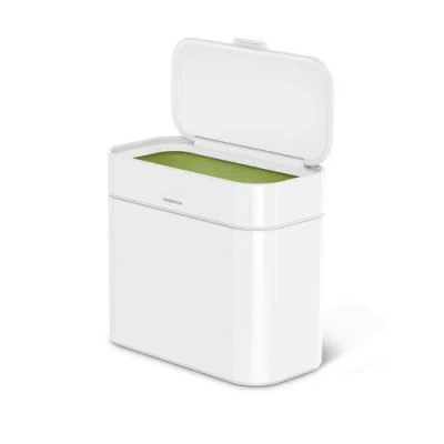 Simplehuman 4l Compost Caddy In White