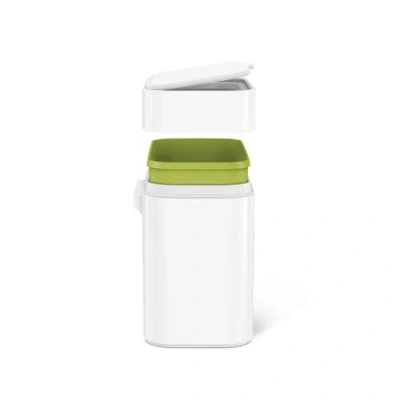 Simplehuman 4l Compost Caddy In White