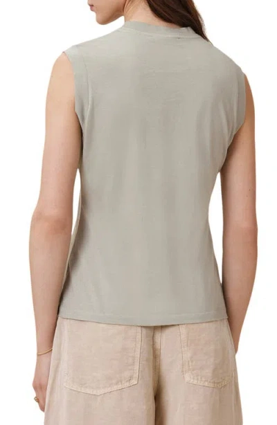 Allsaints Imogen Cotton Tank In Gray