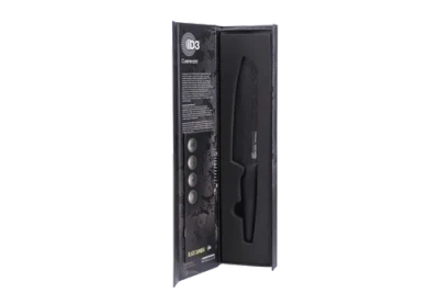 Cuisine::pro ® Cuisinepro® Id3 Black Samurai® Santoku 6" In Black