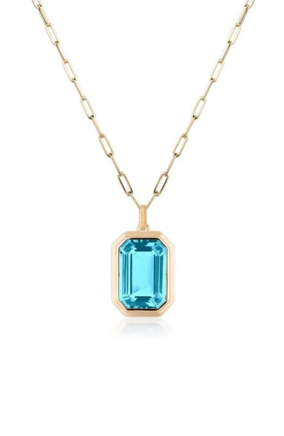 Goshwara Manhattan Pendant Necklace In Gold