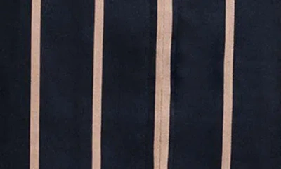 Foxcroft Agnes Stripe Cotton Popover Top