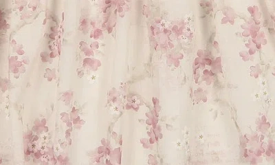 Maniere Manière Kids' Floral Tie Dress In Neutral