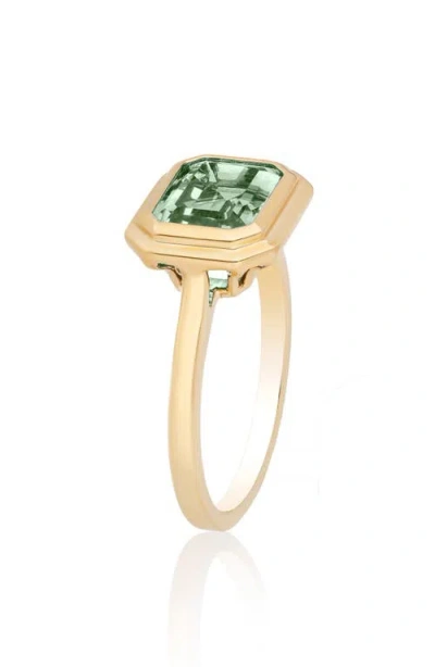 Goshwara Manhattan Emerald Cut Ring In Gold