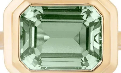 Goshwara Manhattan Emerald Cut Ring In Gold