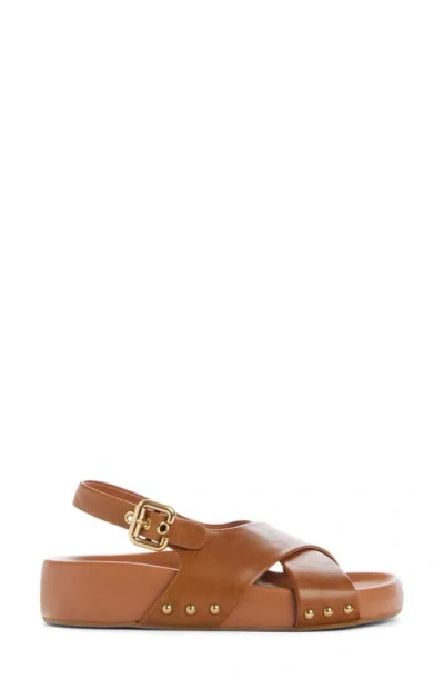 Chloé Round Toe Flat Sandals