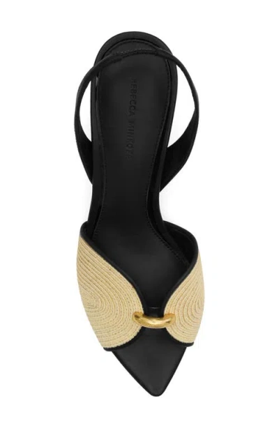 Rebecca Minkoff Paris Pointed Toe Slide Sandal