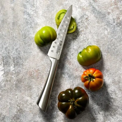 Cuisine::pro Damashiro 4.5" Utility Knife In Metallic