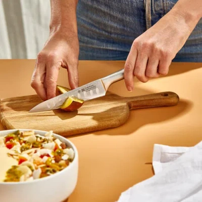 Cuisine::pro Damashiro 4.5" Utility Knife In Metallic