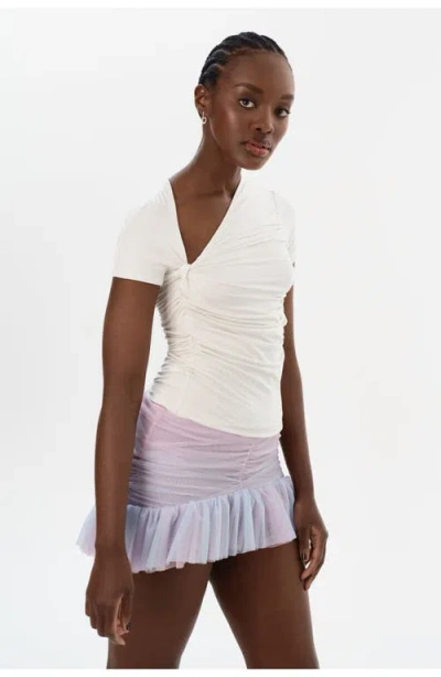 Lamarque Susan | Jersey Top In White