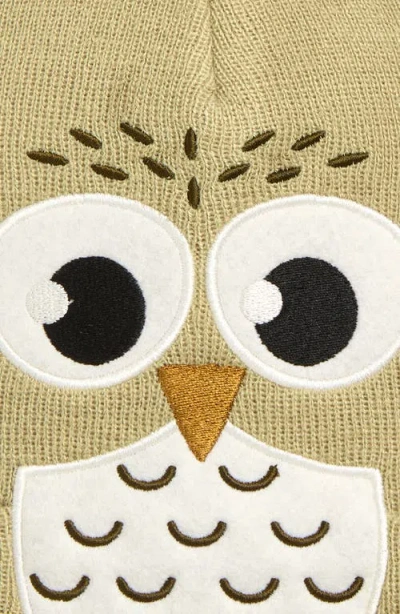Mimish Kids' Big Face Beanie Hat In Green