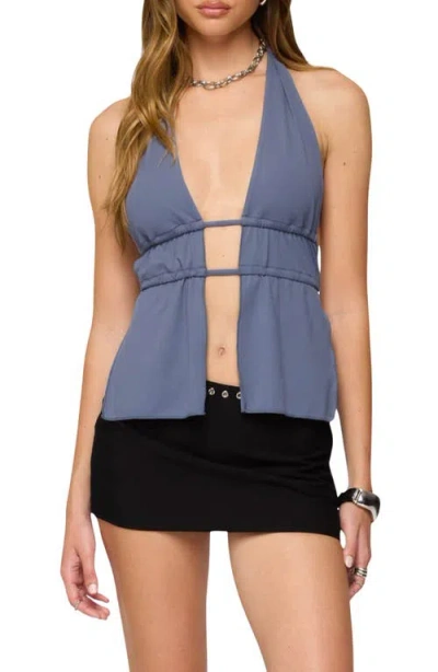 Edikted Nikole Split Front Halter To