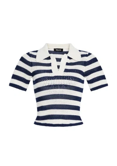 Ser.o.ya Pax Polo Top In Black