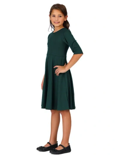 24sevenkid Knee Length Fit And Flare Comfortable Party Dress