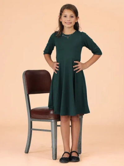 24sevenkid Knee Length Fit And Flare Comfortable Party Dress