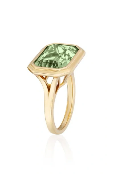 Goshwara Manhattan East West Ring In Gold