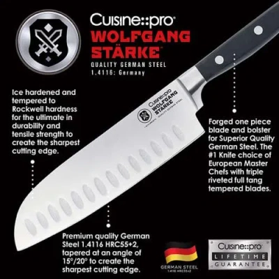 Cuisine::pro Wolfgang Starke 3pc Starter Set In Black