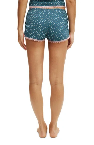 Cotton On Body Rib Lace Ruched Boyshort