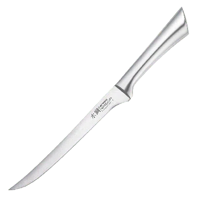 Cuisine::pro Damashiro 8" Filleting Knife In Metallic