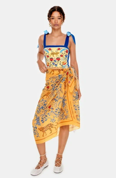 Jessie Zhao New York Beach Sarong Wrap
