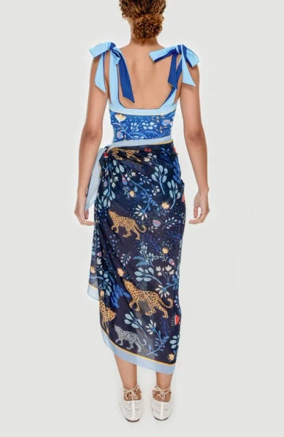 Jessie Zhao New York Beach Sarong Wrap