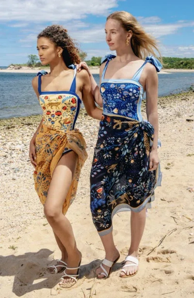 Jessie Zhao New York Beach Sarong Wrap