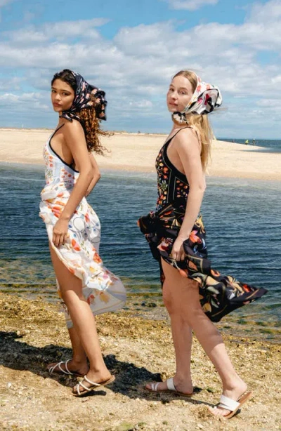 Jessie Zhao New York Beach Sarong Wrap