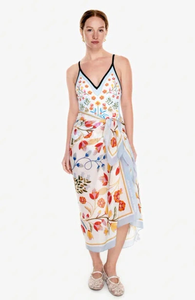 Jessie Zhao New York Beach Sarong Wrap