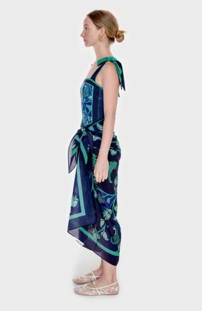 Jessie Zhao New York Beach Sarong Wrap