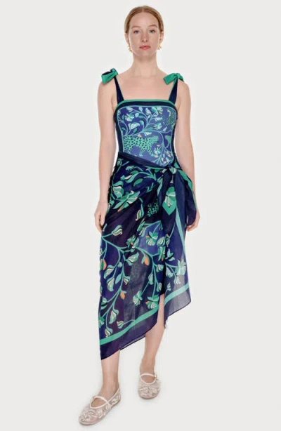 Jessie Zhao New York Beach Sarong Wrap