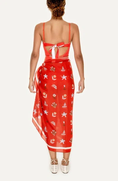 Jessie Zhao New York Beach Sarong Wrap