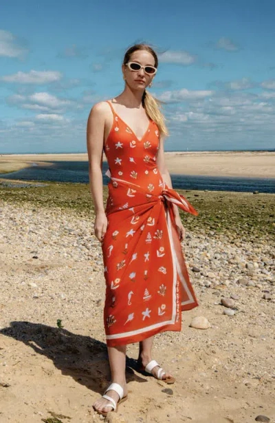 Jessie Zhao New York Beach Sarong Wrap
