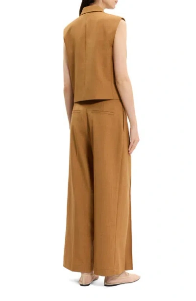 Theory Double Breasted Crop Vest
