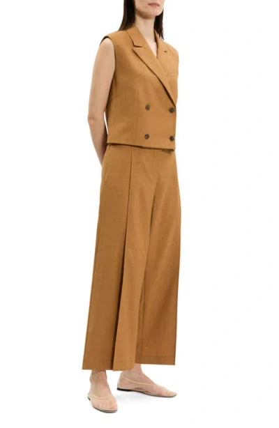 Theory Double Breasted Crop Vest