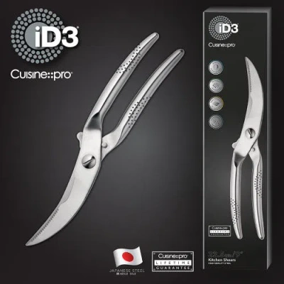 Cuisine::pro Id3 Kitchen Shears In Metallic