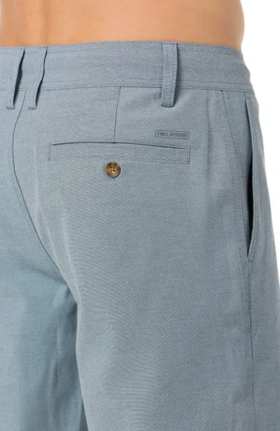 O'neill Reserve Light Check Water Repellent Bermuda Shorts In Gray