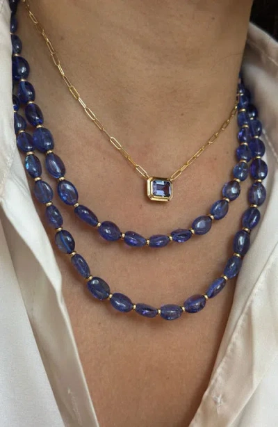 Goshwara Manhattan Pendant Necklace In Gold