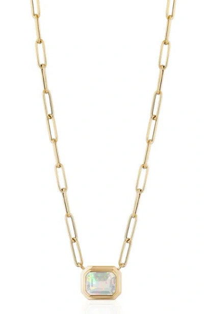 Goshwara Manhattan Pendant Necklace In Gold
