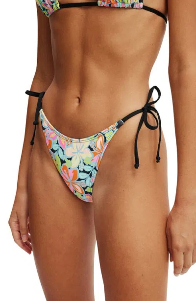 Cotton On Body Fixed Tie Side Brazilian Bikini Bottom