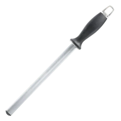 Cuisine::pro Damashiro 8" Sharpening Steel In Black