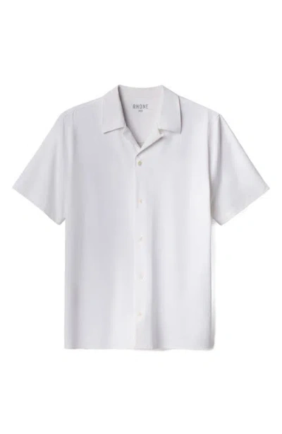Rhone State Of Mind Performance Camp Shirt In White