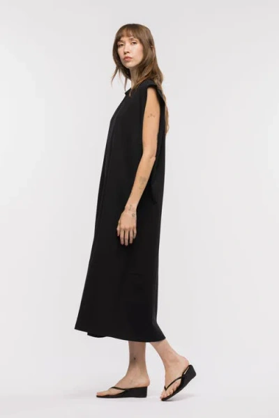 Toit Volant Santa Ana Dress In Black
