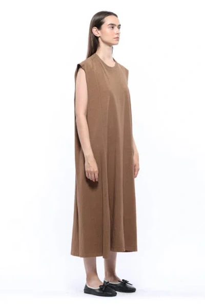 Toit Volant Santa Ana Dress In Brown
