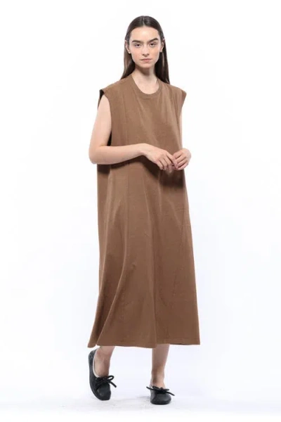 Toit Volant Santa Ana Dress In Brown