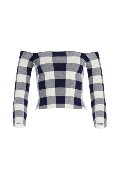 Ser.o.ya Vale Top In Blue