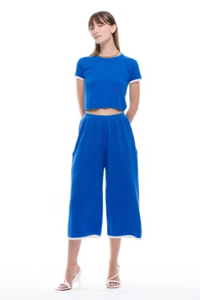 Toit Volant Kira Knit Long Shorts In Black