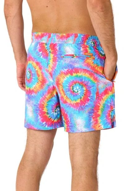 Opposuits Mr. Tie Dye Swim Trunks In Multi