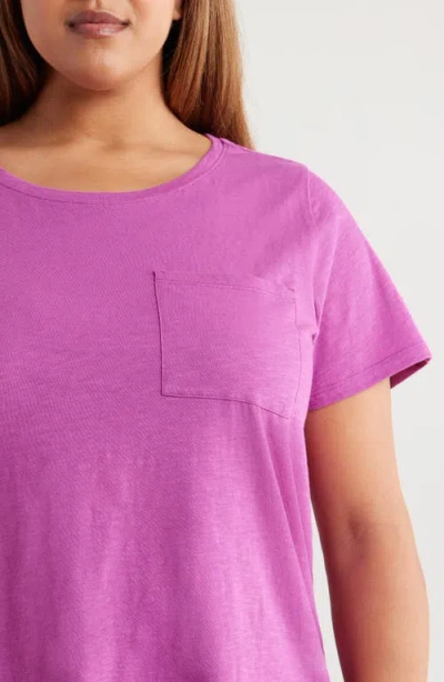 Eileen Fisher Crewneck Pocket Organic Cotton T-shirt